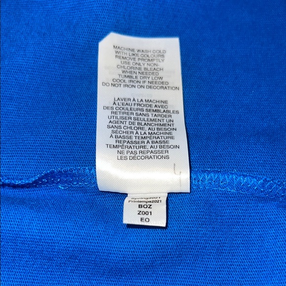 NWT - Champion Royal Blue Crewneck Long Sleeve Shirt - Picture 8 of 8